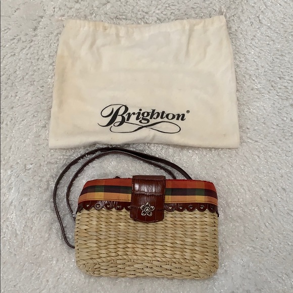 Brighton Handbags - Brighton Straw Bag NWOT Excellent Condition!